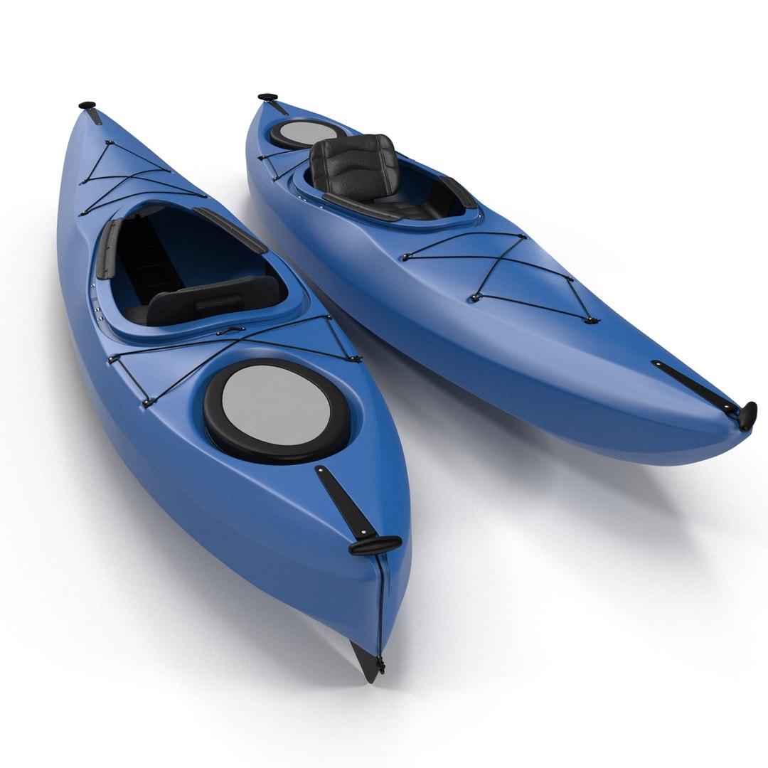 Kayak Generic 3D Model 3D model preview