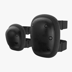 Skateboard Pads Knee Elbow Black