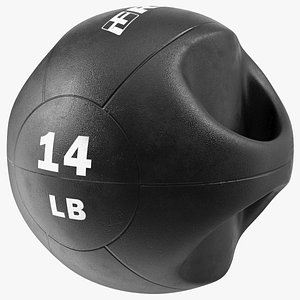 Dual Grip Ball 14LB Ritfit 3D model
