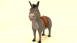 cartoon donkey