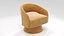 Aracelly Upholstered Swivel Barrel Chair