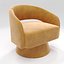 Aracelly Upholstered Swivel Barrel Chair