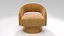 Aracelly Upholstered Swivel Barrel Chair