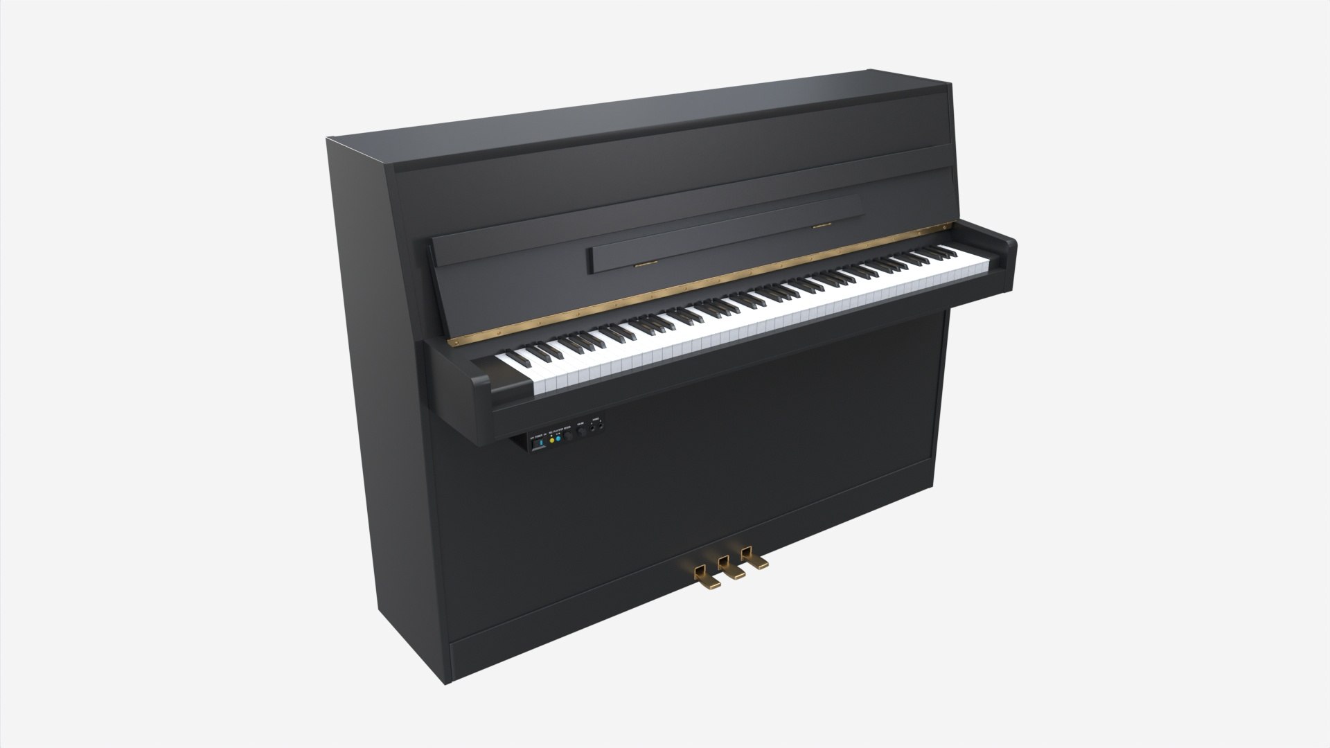 3D Digital Piano Musical Instruments 06 Model - TurboSquid 1969777