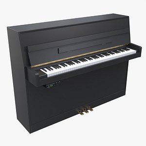 3D Digital piano musical instruments 06 model