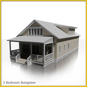 house bungalow 3d model