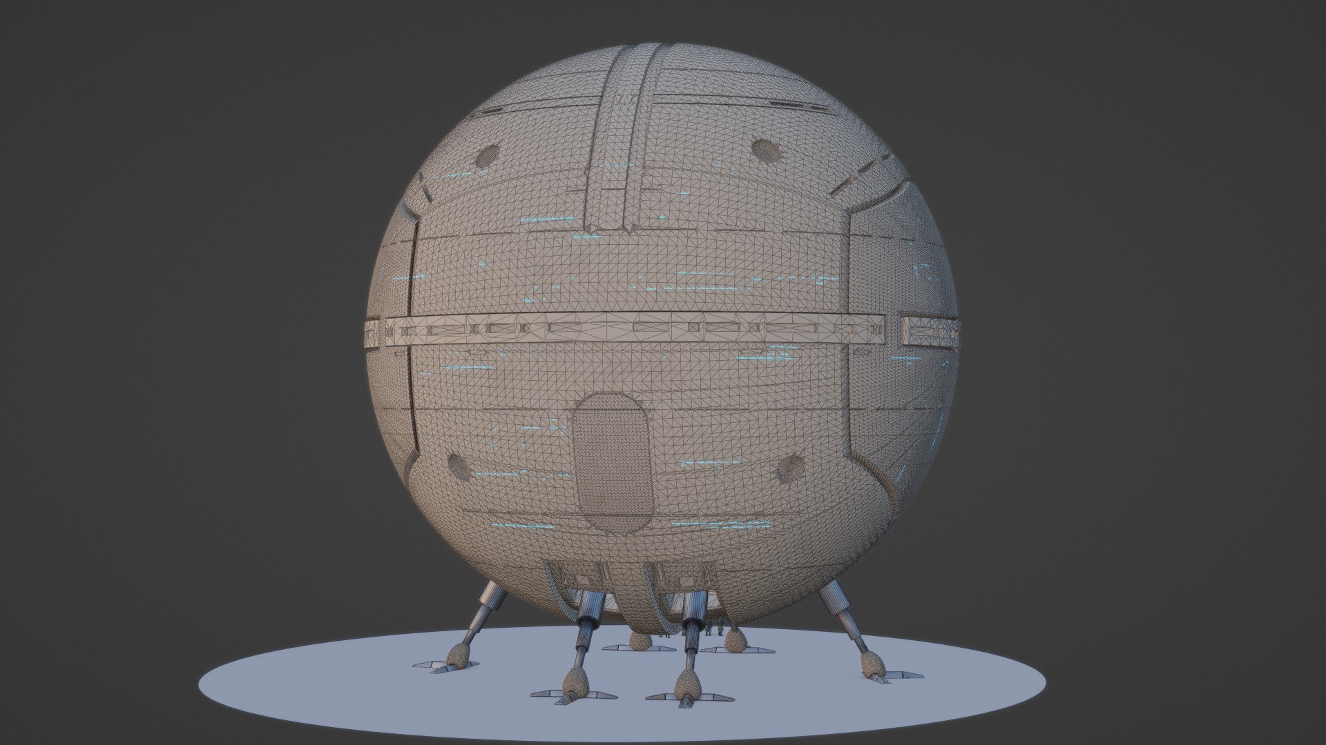 3D Spheric Starship https://p.turbosquid.com/ts-thumb/Yd/gcDsN6/t5/w0648/jpg/1645295904/1920x1080/fit_q87/848f80a46724e3ff15a22ec53552c0f35ecc99a8/w0648.jpg