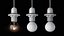 incandescent e14 e27 light bulb 3D model