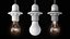 incandescent e14 e27 light bulb 3D model