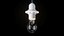 incandescent e14 e27 light bulb 3D model