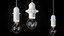 incandescent e14 e27 light bulb 3D model