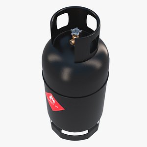 Gas Cylinder - Black model