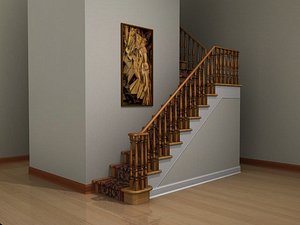 Formal staircase