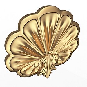 3D Shell Carved 05