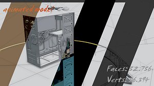 PC personal computer animated