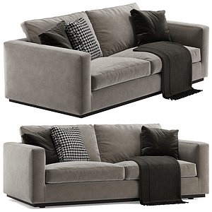 3D Minotti Andersen line 2 seats model