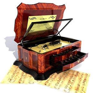 3d music box