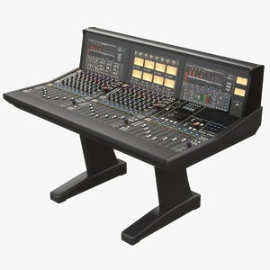 Oracle Solid State Logic Analog Studio Mixing Console 3D