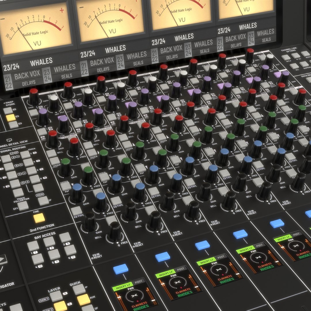 Oracle Solid State Logic Analog Studio Mixing Console 3D https://p.turbosquid.com/ts-thumb/Ye/1aCkLy/5d/tbrender_viewport_085/jpg/1769297676/1920x1080/fit_q87/d52e83d1a180b055cd04117451cfe6bacb6d7151/tbrender_viewport_085.jpg