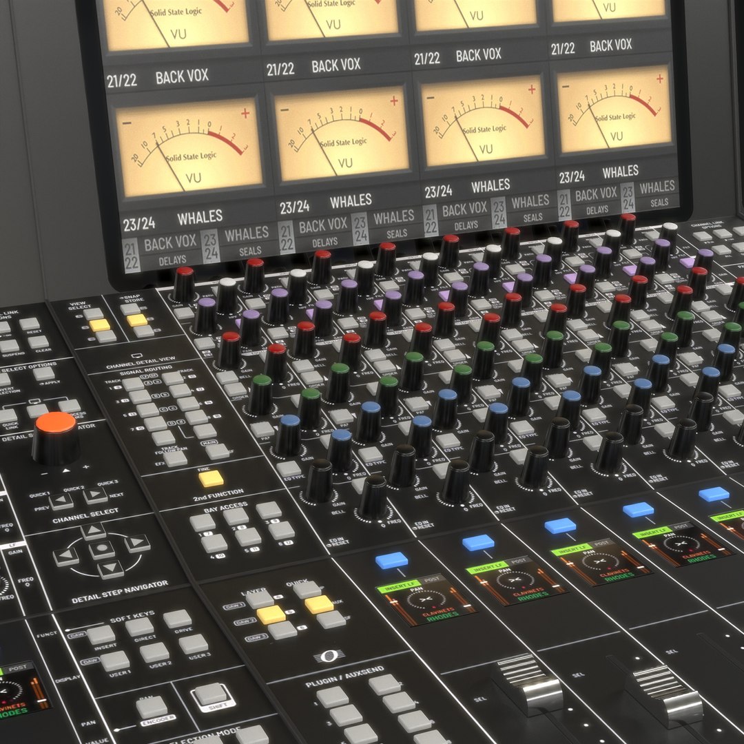 Oracle Solid State Logic Analog Studio Mixing Console 3D https://p.turbosquid.com/ts-thumb/Ye/1aCkLy/U4/tbrender_viewport_086/jpg/1769297675/1920x1080/fit_q87/07f5a0f16a4a90de53cb47073d7437a596a5b99f/tbrender_viewport_086.jpg