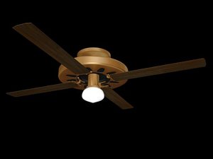 3d ceiling fan model