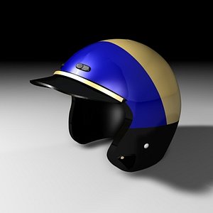 3d model of police helmet