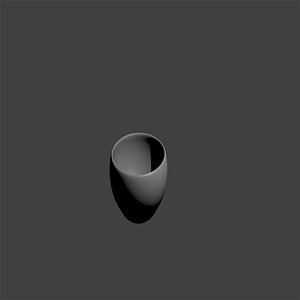 3D designed bowl model