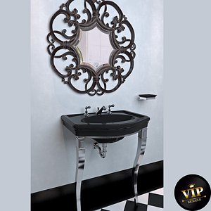 Washbasin Devon and Devon console Marlene