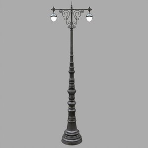3D Street lamp model