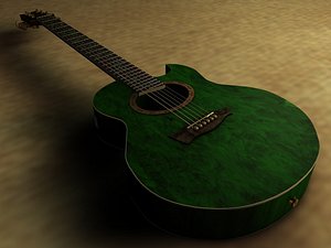 3d ibanez acoustic guitar ep7