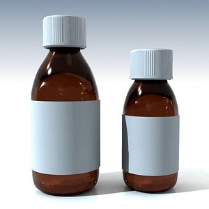 Syrup bottle
