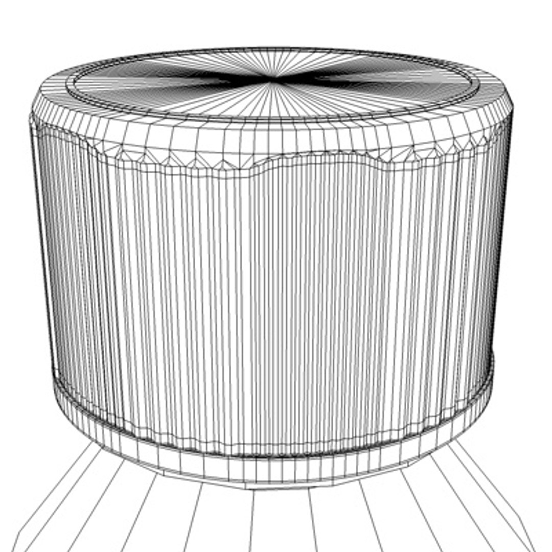 3d Glass Syrup Bottles Model