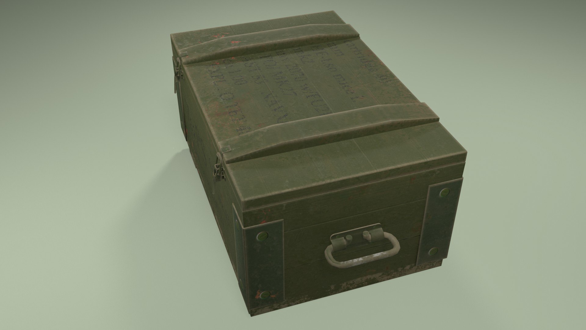 Military box 3D - TurboSquid 1730071