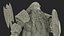 Dwarf Character in Armor Standing