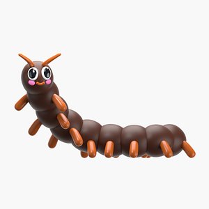 Centipede 3D model