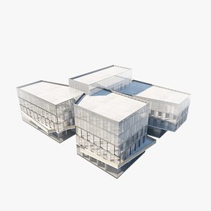 Modern Office Building 3D model