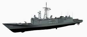 Adelaide Class Guide Missile Frigate - HMAS Newcastle