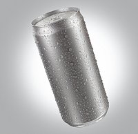 Energetic Beverage Can With Water Droplets 220ml