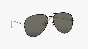 aviator sunglasses 3D model