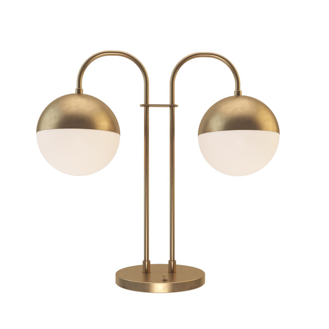 3D model table lamp cedar moss TurboSquid 1231005