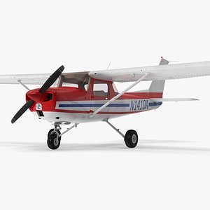 Light Propeller Aircraft Cessna 150 model