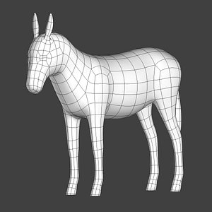 Donkey Base Mesh