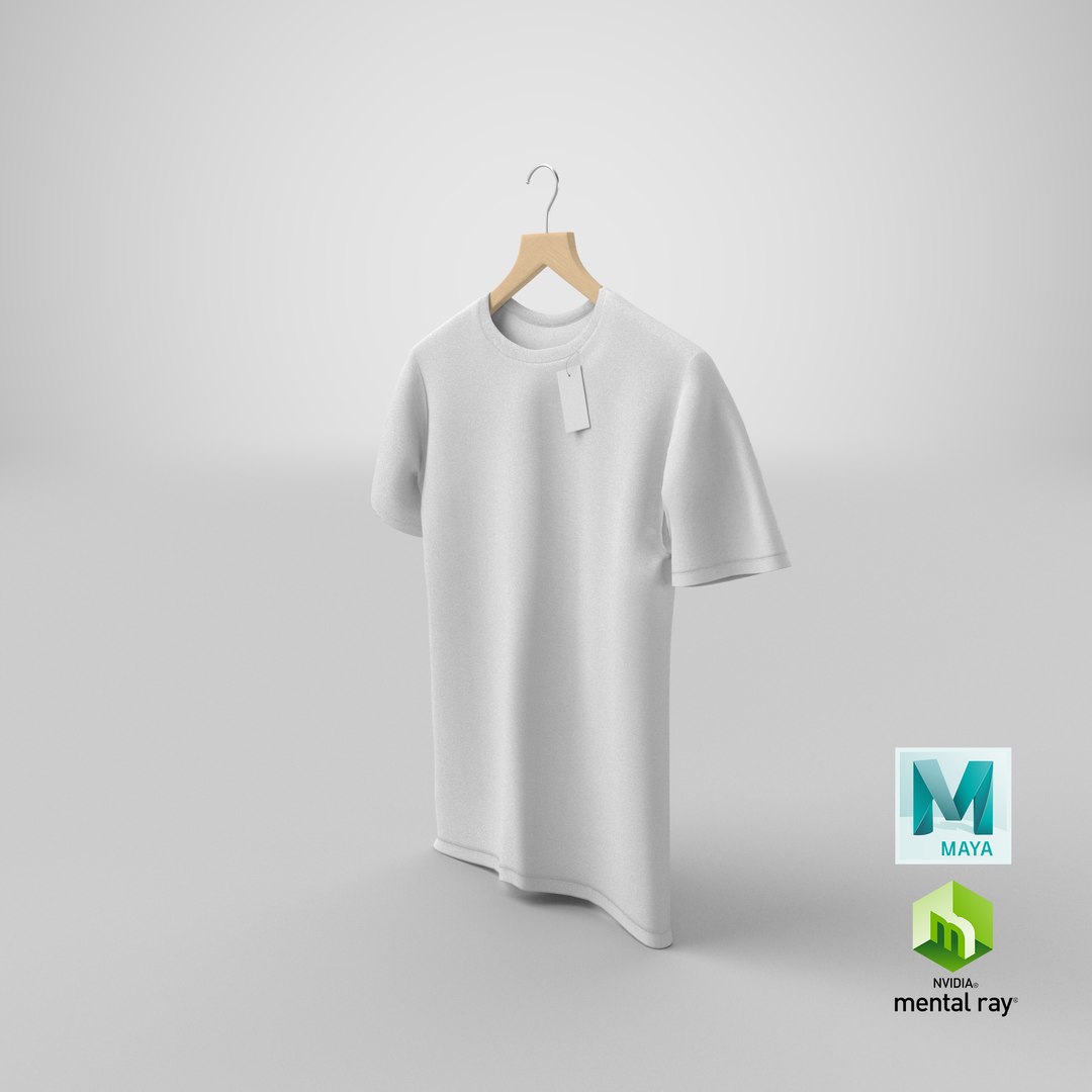 Hanging TShirt Round Neck Color Variations 3D https://p.turbosquid.com/ts-thumb/Ye/WsTgac/Iu/stemcell_maya_mental_ray_render/png/1675065708/1920x1080/fit_q87/c6612a345481e619c28ae178f64de17ed70c3278/stemcell_maya_mental_ray_render.jpg