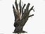 tree charred trunk willow 3d obj