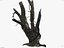 tree charred trunk willow 3d obj