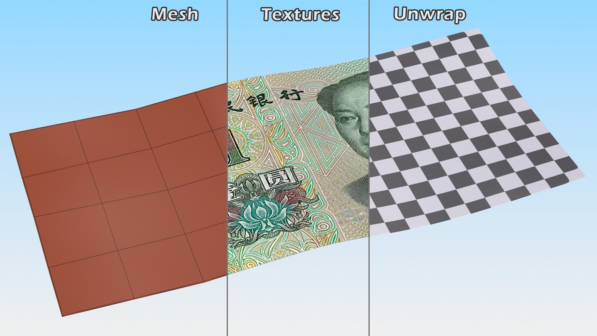 3D Chinese 1 Yuan CNY 2019 Banknote https://p.turbosquid.com/ts-thumb/Ye/Znxh6z/wq/chinese1yuancny2019banknotevray3dmodel012/jpg/1623514448/1920x1080/fit_q87/2c2f1daad9a1a8b2d91447bd0f0271c5b0bd6f0b/chinese1yuancny2019banknotevray3dmodel012.jpg