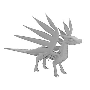 Dragon 3D model
