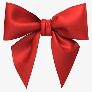 3D realistic gift bow