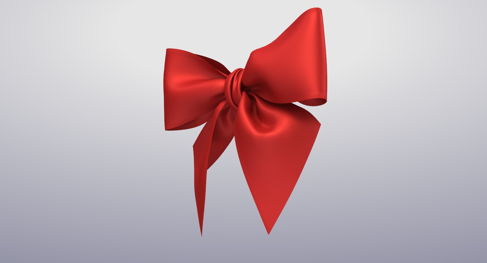 3D Realistic Gift Bow - TurboSquid 1174353