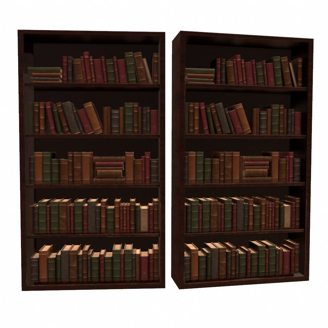 Ready Bookcase Obj